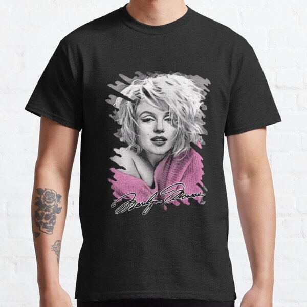  Marilyn Monroe painted Classic T-Shirt
