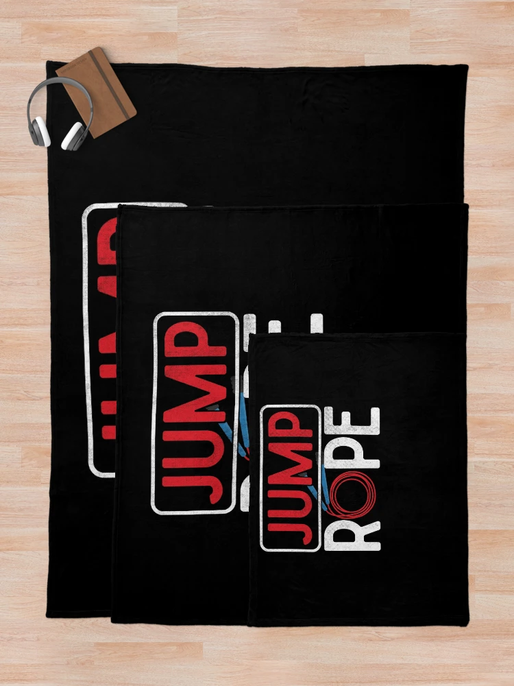Thumbnail 5 of 6, Throw Blanket, Jump Rope Skipping Rope Jumping Jump Rope designed and sold by ShopTheStyle.