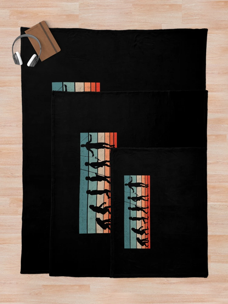 Thumbnail 5 of 6, Throw Blanket, Jump Rope Skipping Rope Jumping Evolution designed and sold by ShopTheStyle.