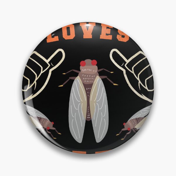 Item preview, This Guy Loves Cicadas Brood X 2022 designed and sold by JackyWitting.