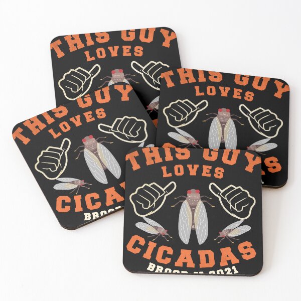 Item preview, This Guy Loves Cicadas Brood X 2022 designed and sold by JackyWitting.