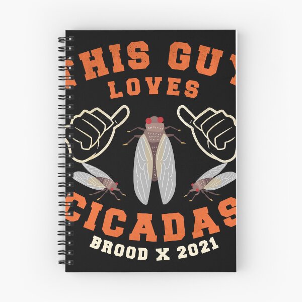 Item preview, This Guy Loves Cicadas Brood X 2022 designed and sold by JackyWitting.