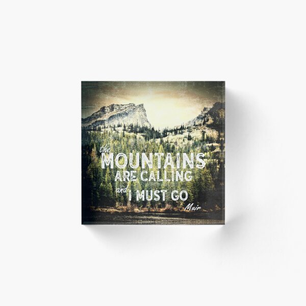 Item preview, The Mountains Are Calling designed and sold by art64.