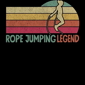 Artwork thumbnail, Jump Rope Skipping Rope Jumping Legend by ShopTheStyle