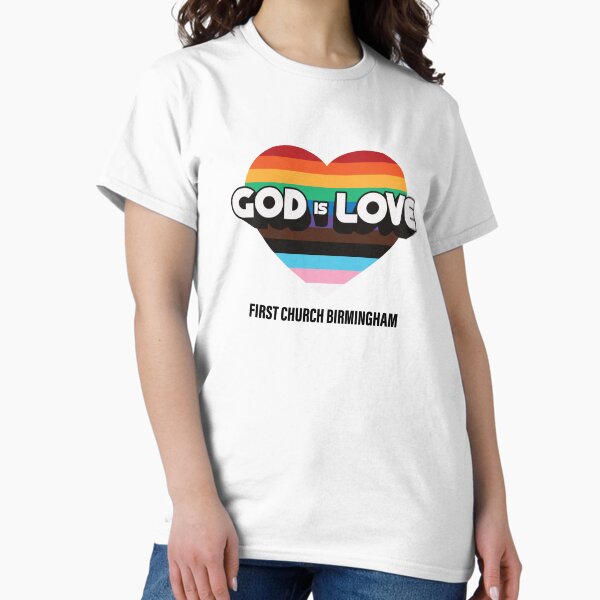 Item preview, God is Love 2022 logo designed and sold by firstchurchbhm.