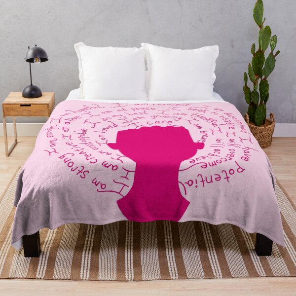 Item preview, Self Care Matters Magenta Silhouette designed and sold by Deborah Camp.