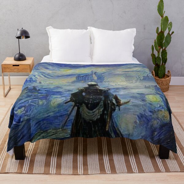 Item preview, Elden Ring Wallpaper in Starry Night Style designed and sold by weirdo97.