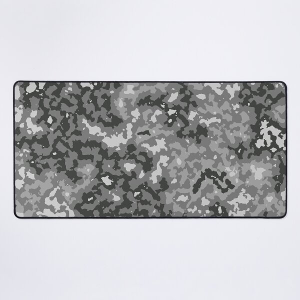 Item preview, Gray Camouflage Digital Cloud Pattern in Gray Shades and Black designed and sold by ShopieHome.