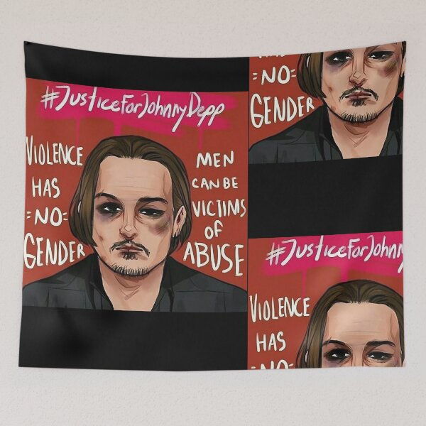 Item preview, Justice for Johnny Depp-T00Si designed and sold by Saunders Medlock.