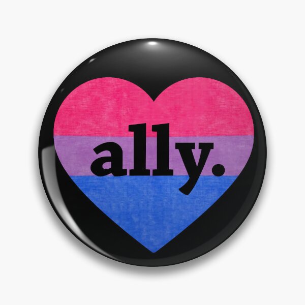 Item preview, Pegatinas del Orgullo Rainbow Heart Ally LGBT Bi Support Laptop designed and sold by OneWorldLove.