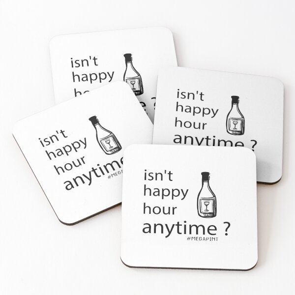 Item preview, Isn't Happy Hour Anytime ? - Isnt Happy Hour Anytime mega pint funny  designed and sold by Raiko-art.