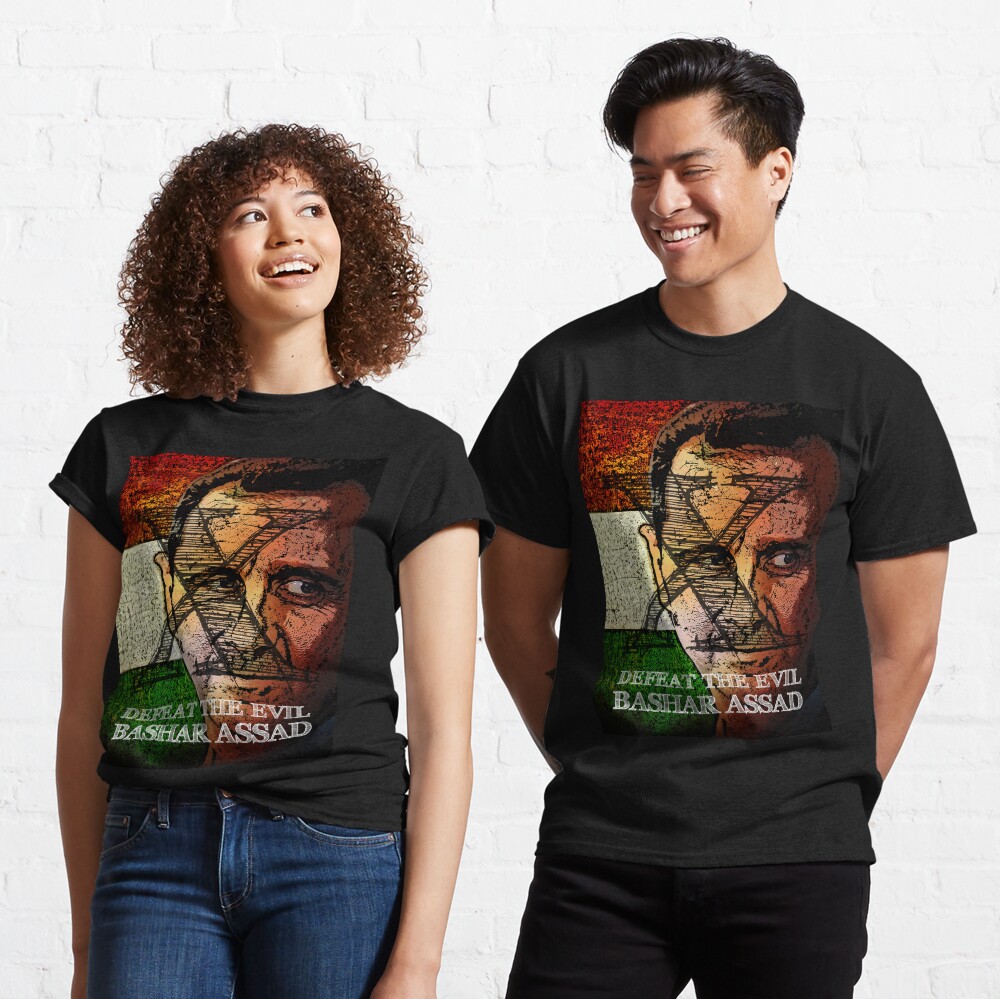 Defeat The Evil Bashar Assad Classic T-Shirt
