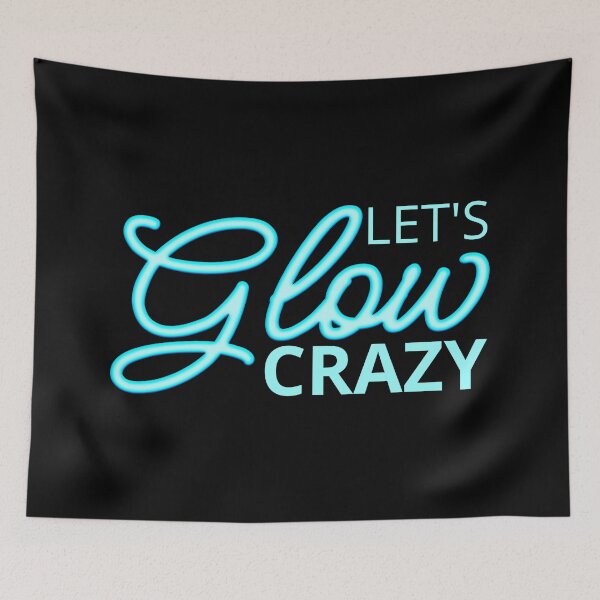 Item preview, Let's Glow Crazy V designed and sold by Lemon Pepper.
