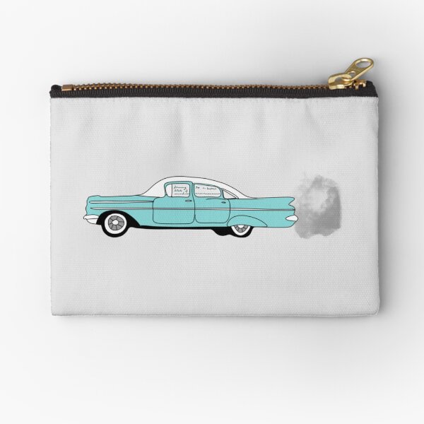 Driving to a better state of mind Zipper Pouch