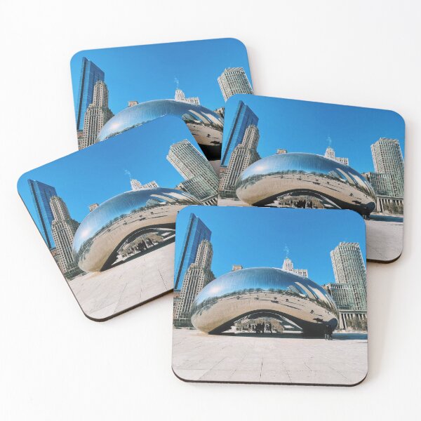 Item preview, chicago bean postcard  designed and sold by GirlWander12.