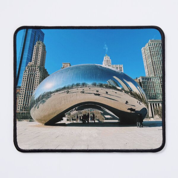 Item preview, chicago bean postcard designed and sold by GirlWander12.