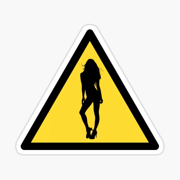 Item preview, Danger : woman designed and sold by geek--chic.