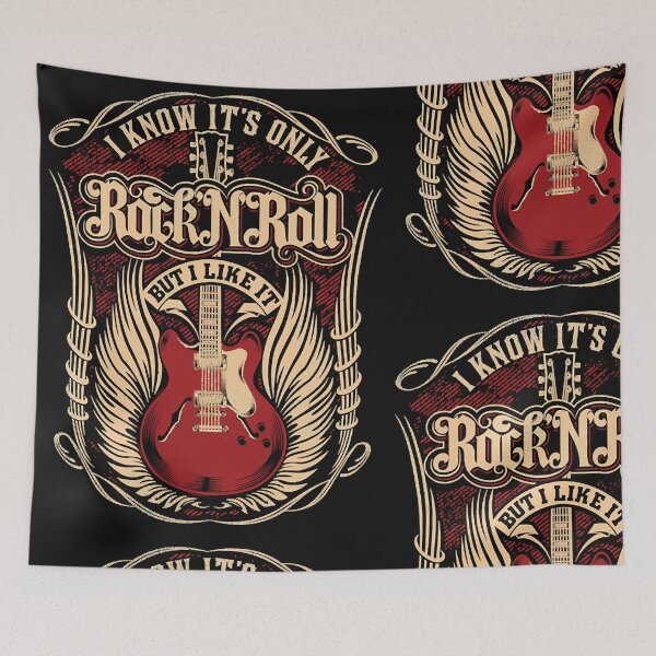 Item preview, It's-Only-Rock-'n'-Roll-But-I-Like-It designed and sold by Saunders Medlock.