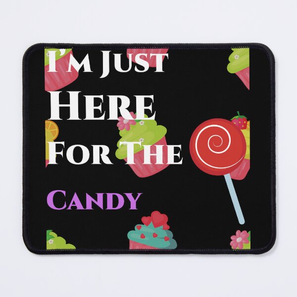 Item preview, I'm Just Here For The Candy T-Shirt Halloween Gift Shirt T-Shirt, Sticker designed and sold by dirlkhiat.