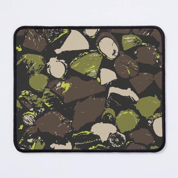 Item preview, Military Camouflage Digital Wood Pattern in Green, Brown and Beige designed and sold by ShopieHome.