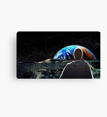 Bang, Zoom! Straight to the Moon! Canvas Print