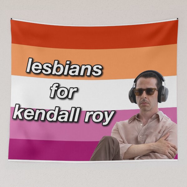 Item preview, lesbians for kendall roy designed and sold by cowboyinthealps.