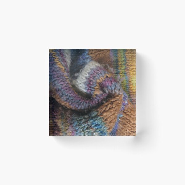Item preview, Handspun & handknit yarn designed and sold by ChillonLeachArt.