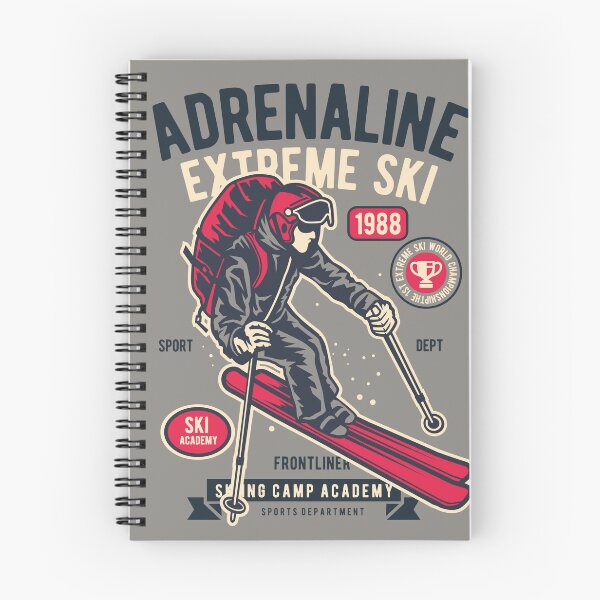 Item preview, Adrenaline Extreme Ski - Vintage Design designed and sold by easyeye.