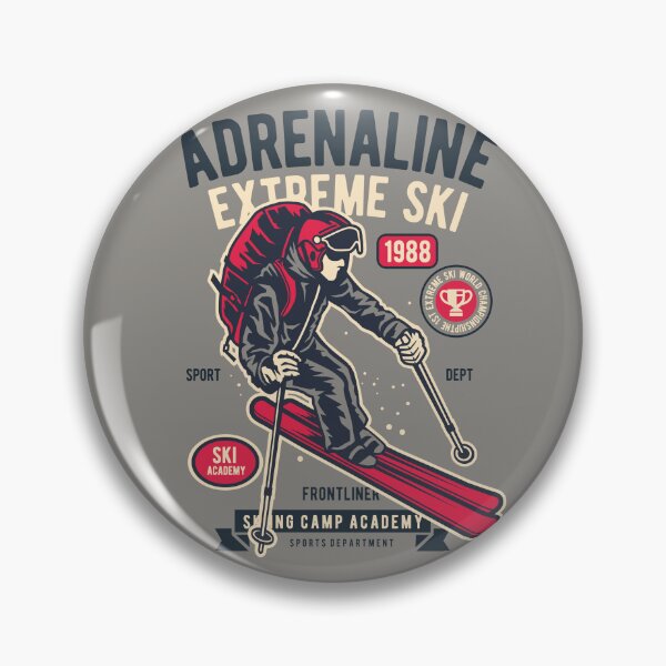 Item preview, Adrenaline Extreme Ski - Vintage Design designed and sold by easyeye.