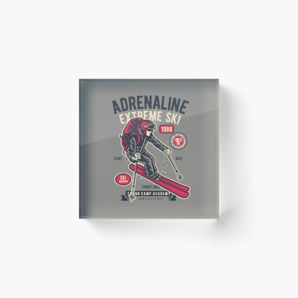 Item preview, Adrenaline Extreme Ski - Vintage Design designed and sold by easyeye.