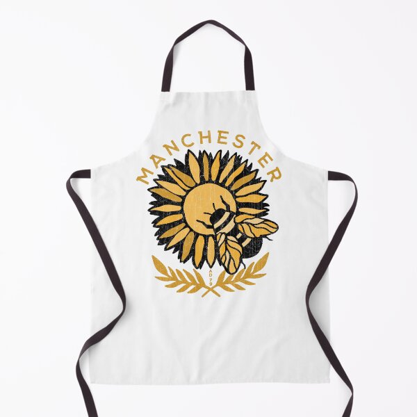 Item preview, Manchester Sunflower & Worker Bee, Mancunian, Manchester Pride, Vintage Distressed designed and sold by Proverbial Wisdom Design.