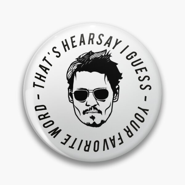 Item preview, Johnny Depp Hearsay Mega Pint Happy Hour Support Johnny designed and sold by OrbiTelArt.