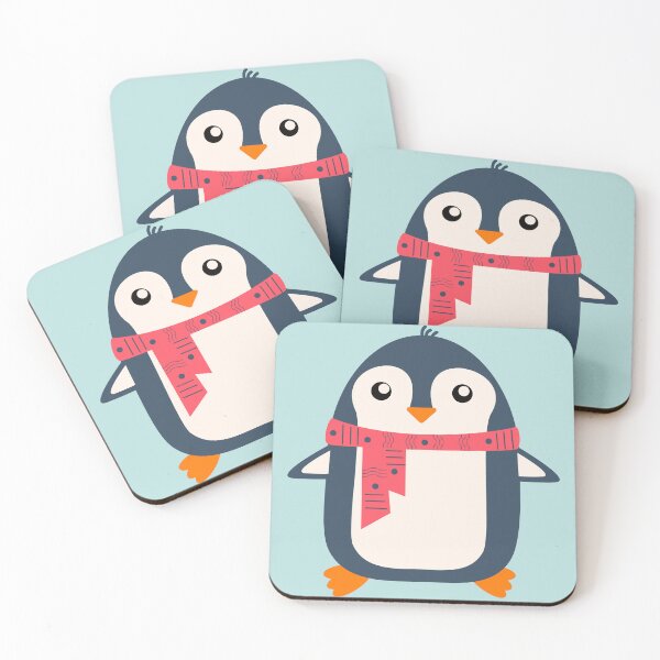 Item preview, Penguin with a scarf designed and sold by AnnasCorner14.