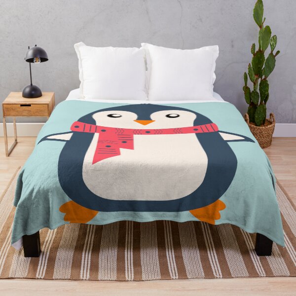 Item preview, Penguin with a scarf designed and sold by AnnasCorner14.