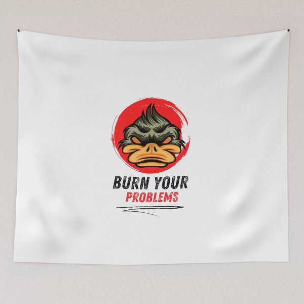 Item preview, burn your problems designed and sold by DoraHappy.