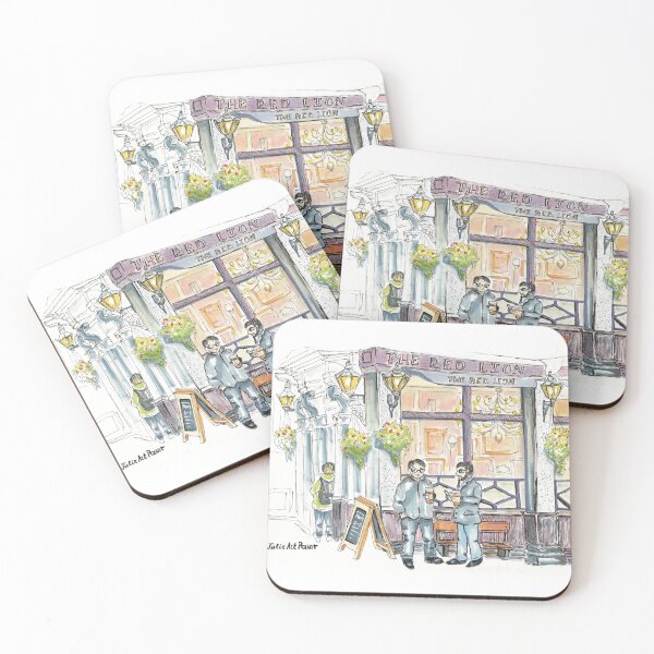 Item preview, London beer pub designed and sold by Julia's Print Studio .
