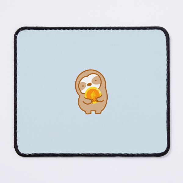 Item preview, Cute ETH Cryptocurrency Sloth  designed and sold by theslothinme.