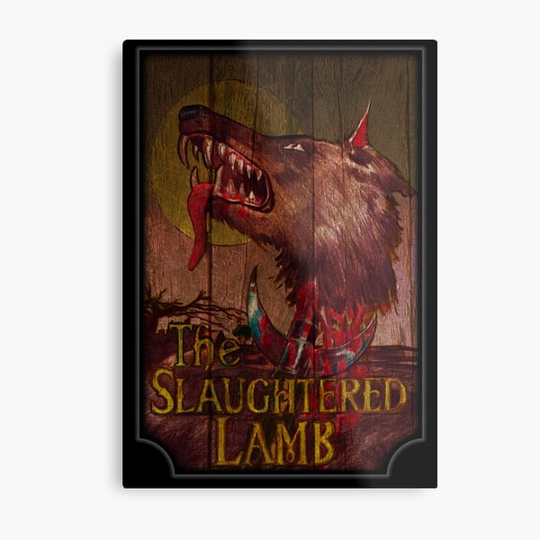 American Werewolf - Slaughtered Lamb Metal Print
