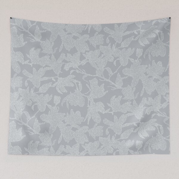 Aperçu de l'œuvre Gray Dotted Magnolias créée et vendue par Carolina Diaz.
