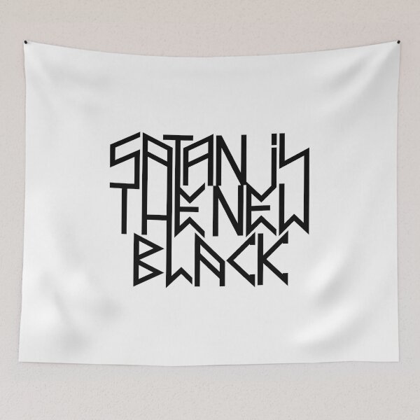 Item preview, Satan is the new black No.3 (black) designed and sold by Mystic-Land.