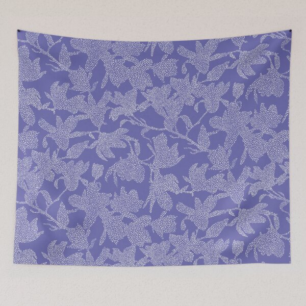 Aperçu de l'œuvre Very Peri Dotted Magnolias créée et vendue par Carolina Diaz.