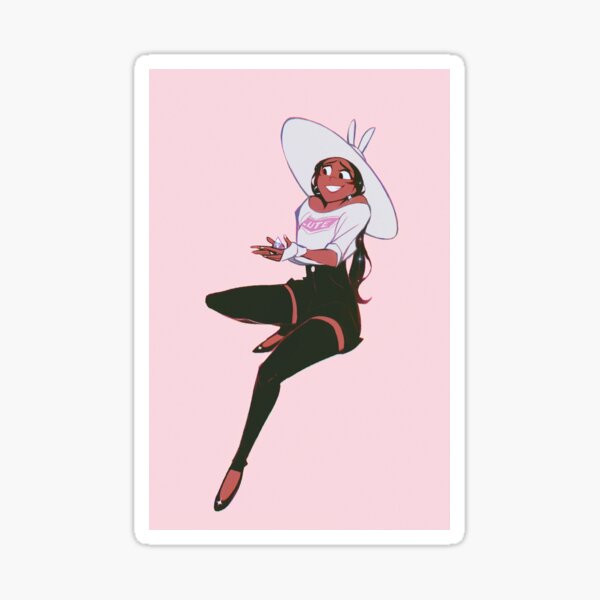 Lorena Witch Bunny Sticker By Diasartwork Redbubble