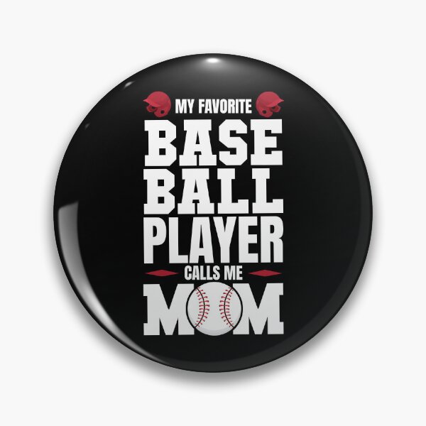 Item preview, Favorite Baseball Player Calls Me Mom Funny Fastball designed and sold by GravitiTees.