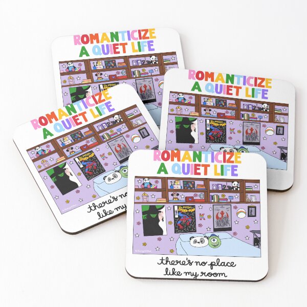 Item preview, Romanticize a quiet life, there’s no place like my room designed and sold by StargirlRen.