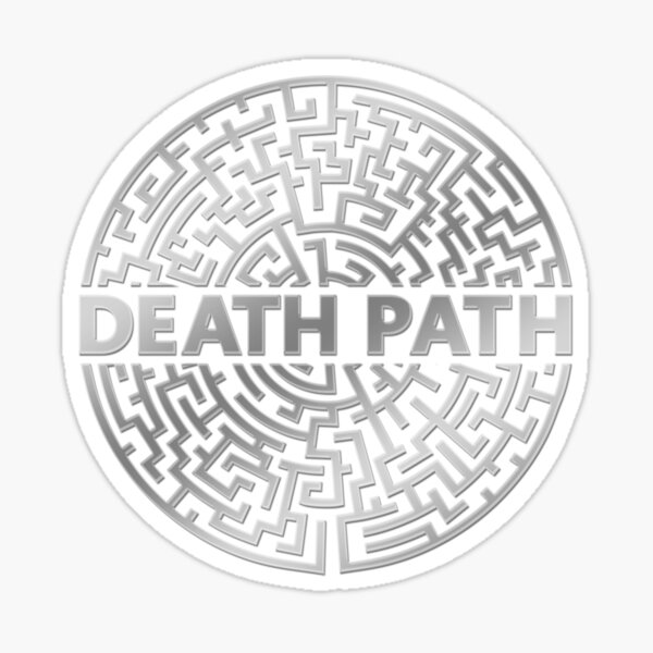 Death Path Logo Sticker
