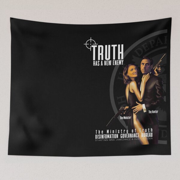 Item preview, Truth Has a New Enemy: The Ministry of Truth designed and sold by amuseXpress.