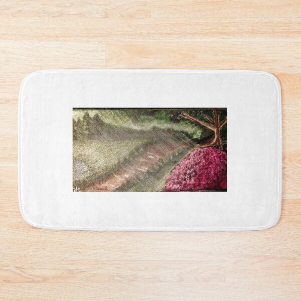 Item preview, "Burning Bush along a path" designed and sold by TheShakyArtist.