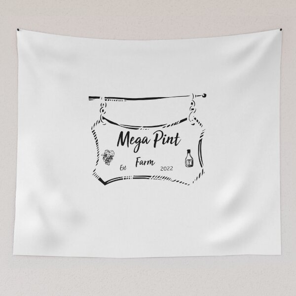Item preview, a mega pint - mega pint  farm  court quote  designed and sold by Raiko-art.