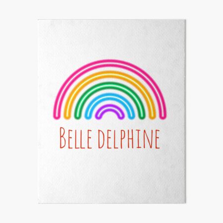 Belle Delphine minecraft  Art Board Print for Sale by bestizeyy