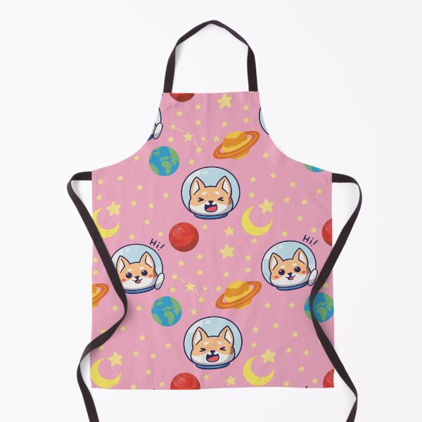 Item preview, Dogs In Space Pink designed and sold by ChiweenieHobbit.